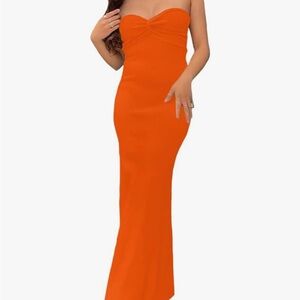 Strapless Knit Dress